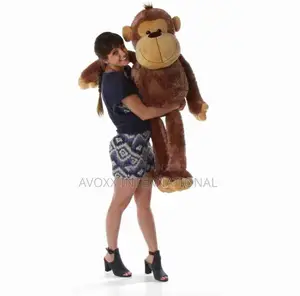 Invoker Hug N Feel Soft Polyester Gel Fiber Monkey - 3 Feet