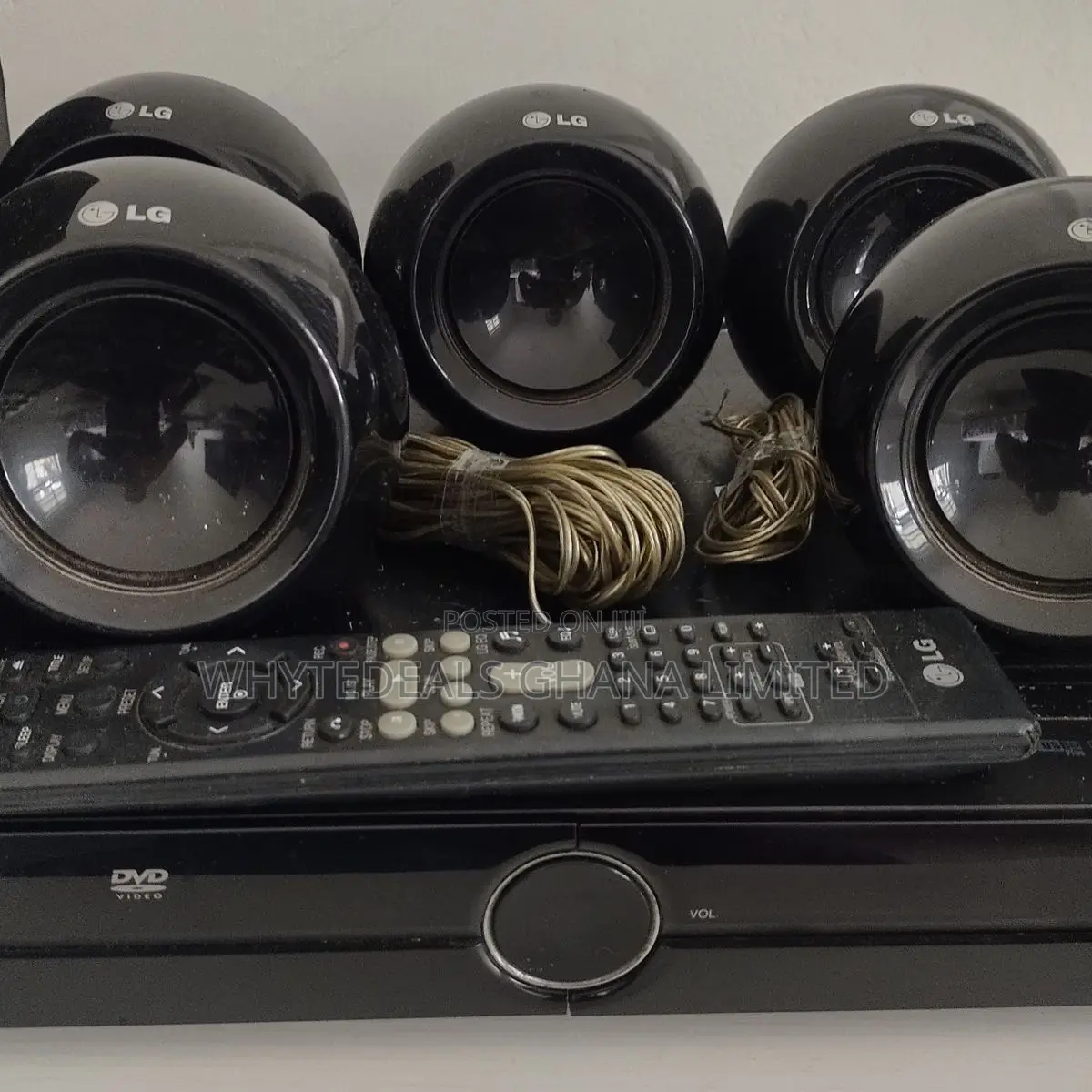 Lg 300watts Bluetooth Home Theatre-dvd, Usb, Woofer Blast