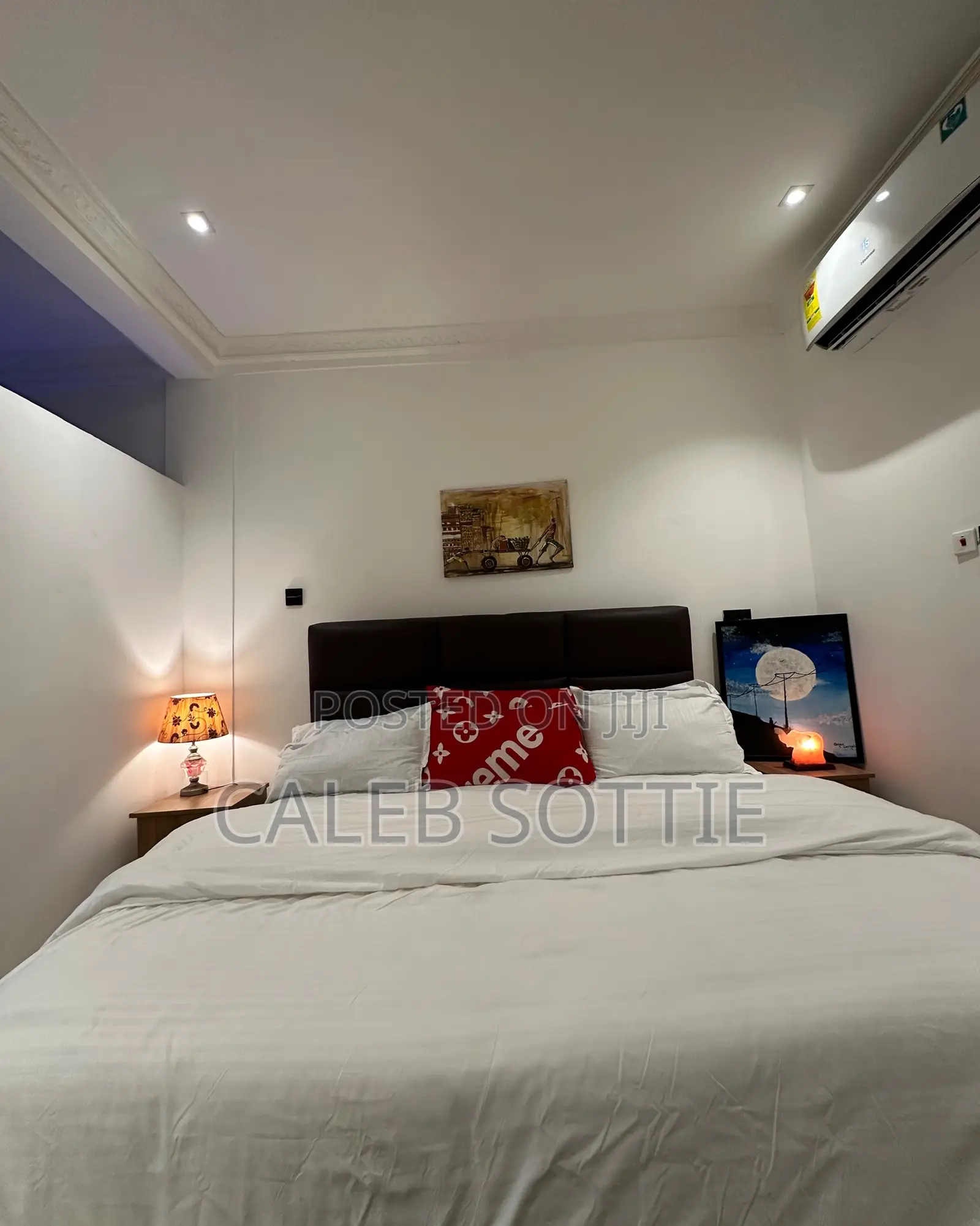 Furnished Studio Apartment in Rich Homes (No Agent, Spintex for rent