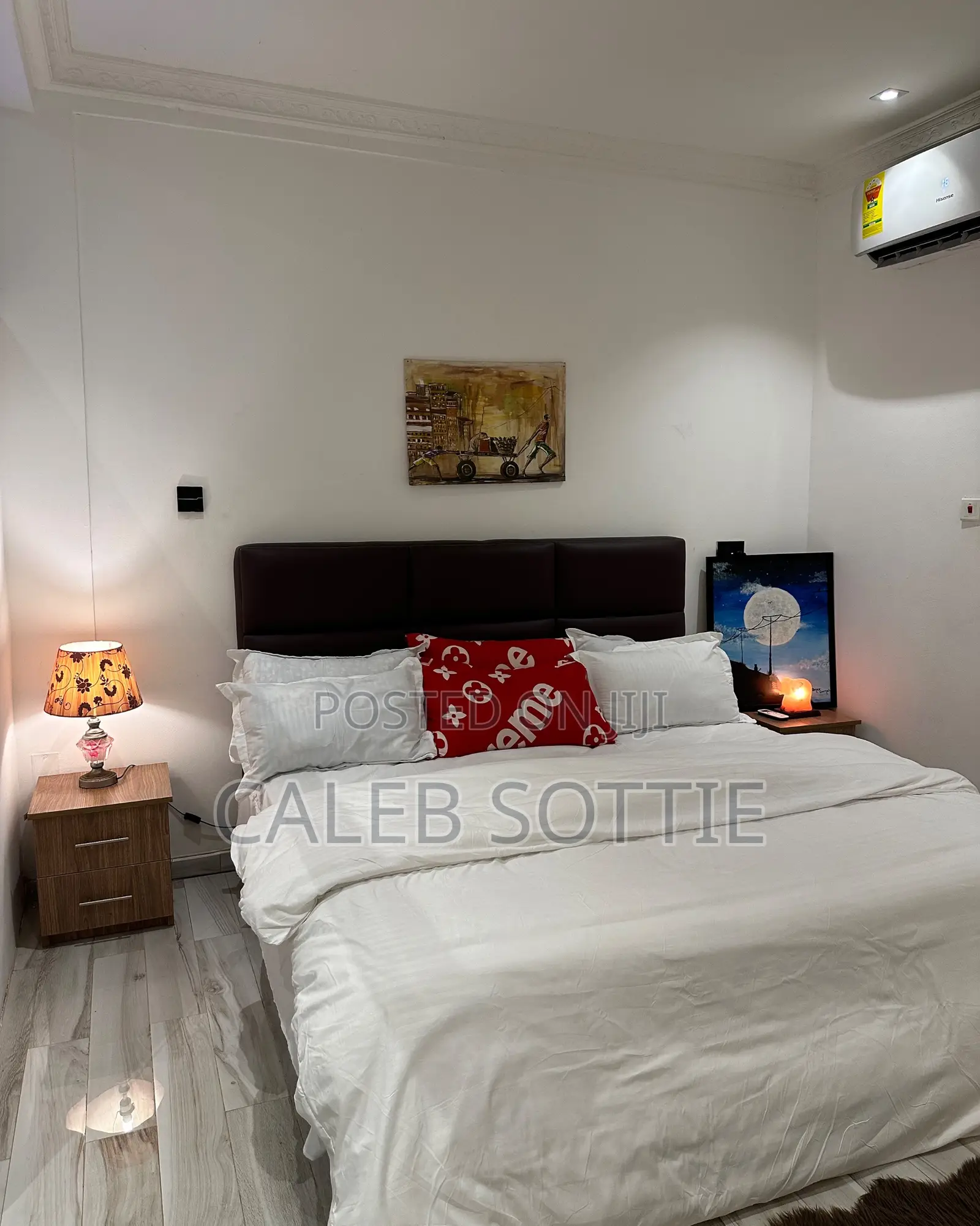 Furnished Studio Apartment in Rich Homes (No Agent, Spintex for rent