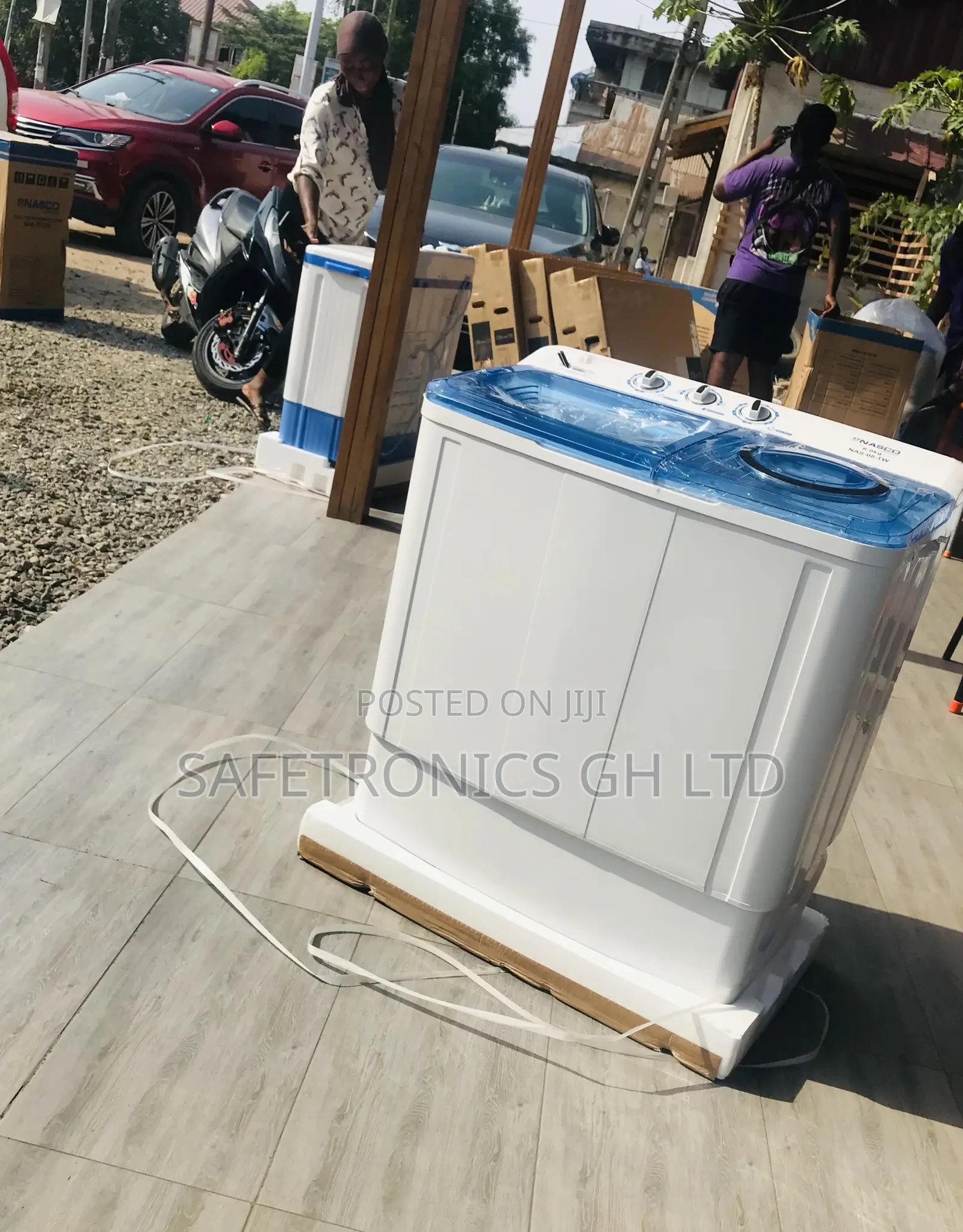 Semiutomatic Nasco 8kg Topload Electric Washingmachine