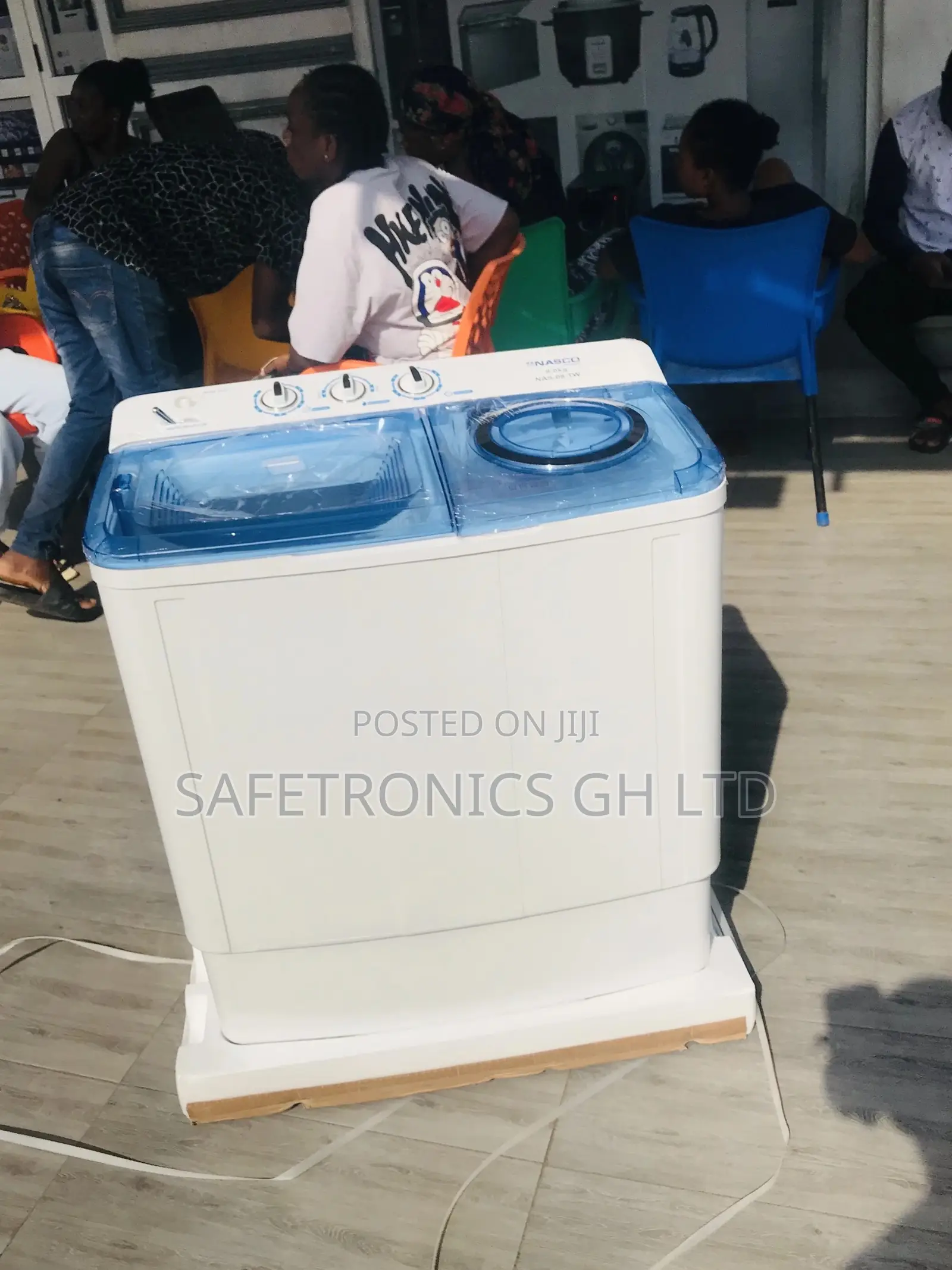 Lastest Nasco 8kg Topload Semiutomatic Washingmachine