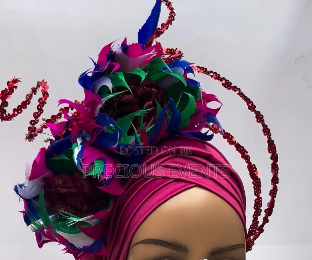 Two N Three Ack Fascinator With Turban