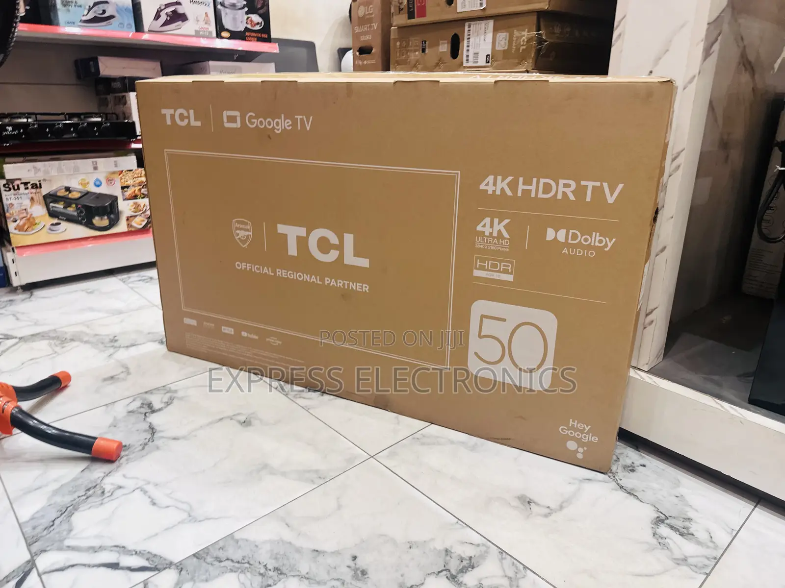 Quality New Slim TCL Android 50”P735 UHD Smart.