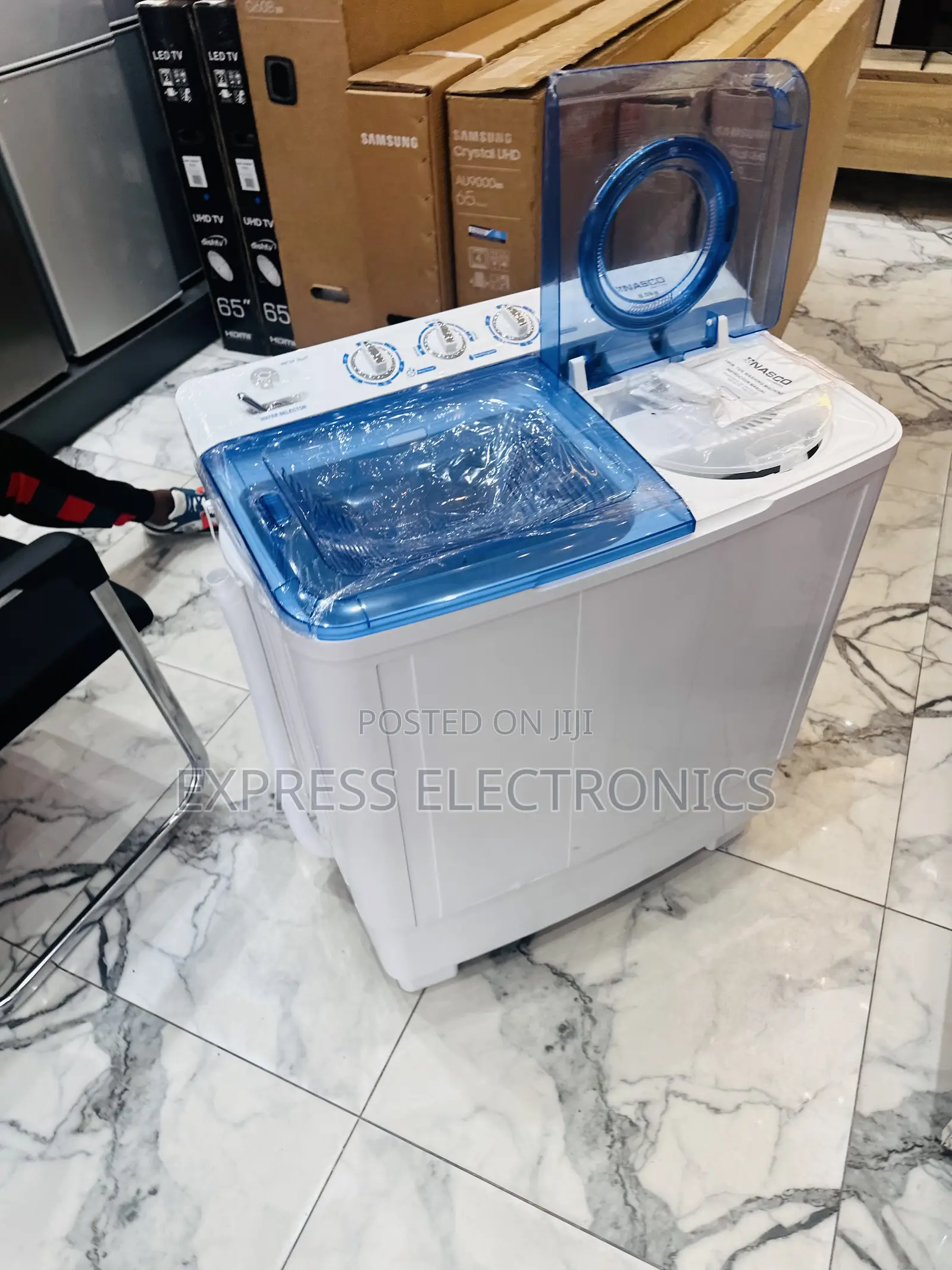 Fast Dewatering Washing Machine 8kg Topload Nasco