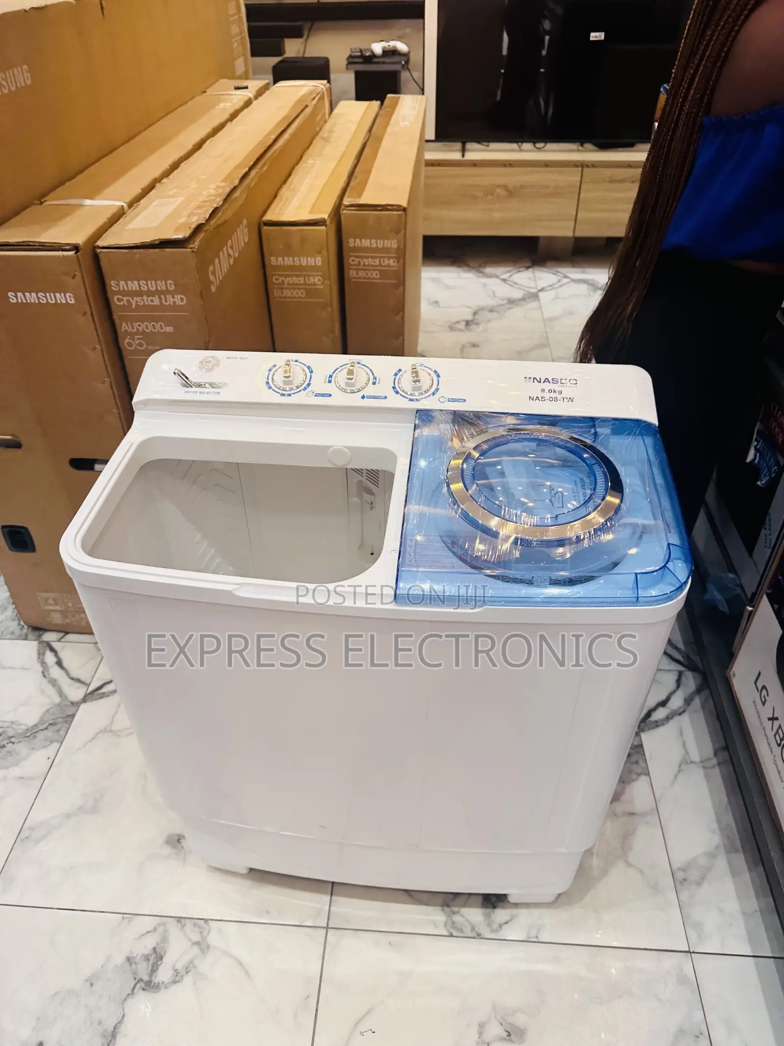 Excellent New Nasco 8kg Topload Washing Machine