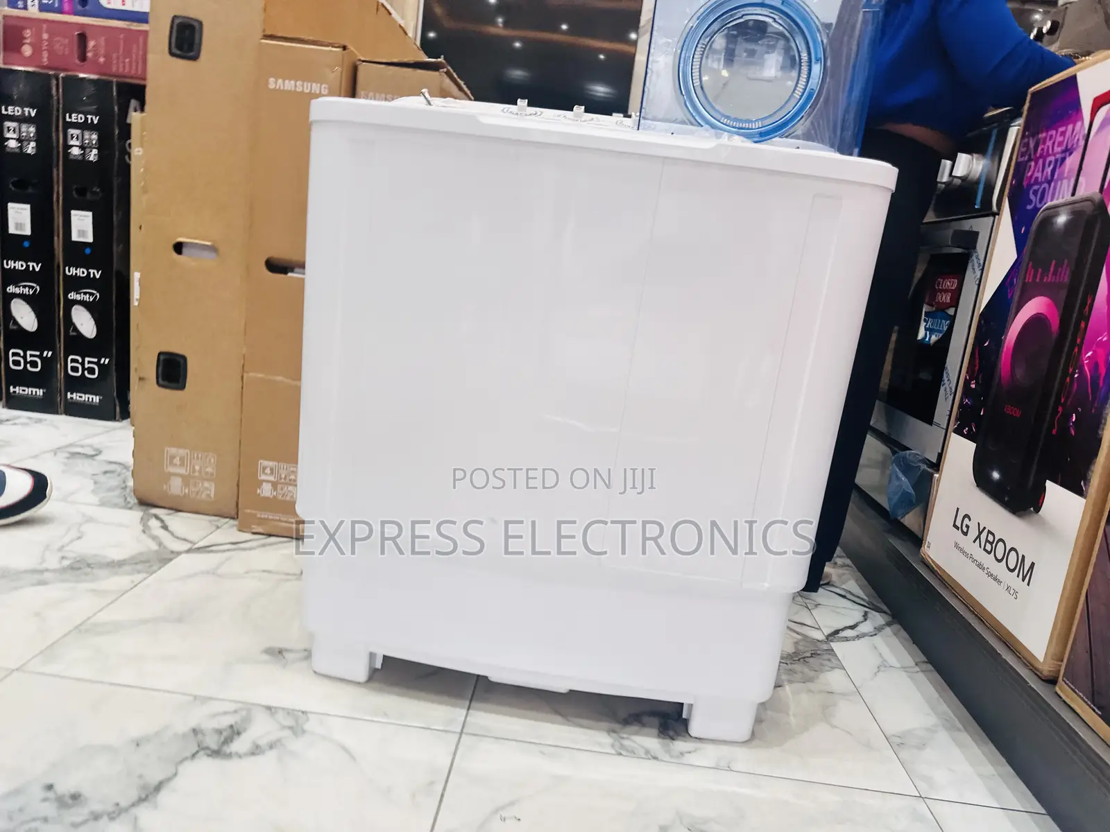 High Quality Sleek White Nasco 8kg Topload
