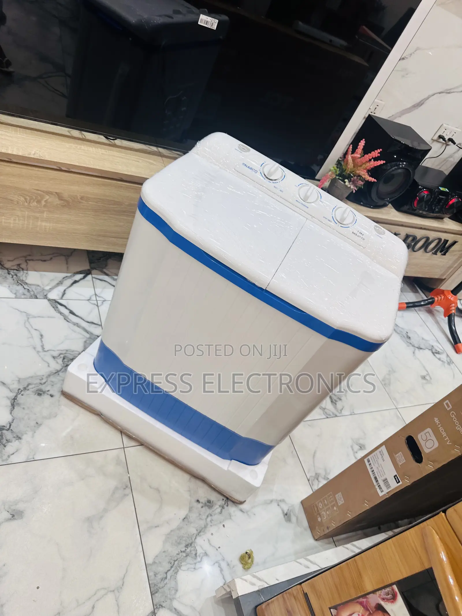 2 Opposite Water Flows Washing Machine Nasco 7kg