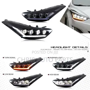 Hyundai Elantra 11-18 Bugatti Headlights