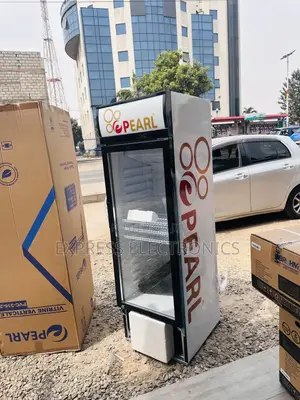 High Quality Sleek Display Fridge PVC 424-2b Pearl