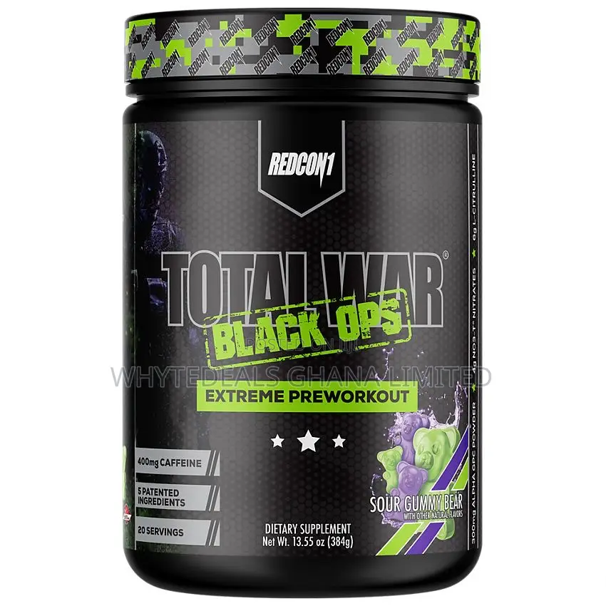 Total War Black Ops Extreme Preworkout| Intense Energy|Insane Strength
