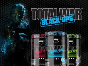 Total War Black Ops Extreme Preworkout| Intense Energy|Insane Strength