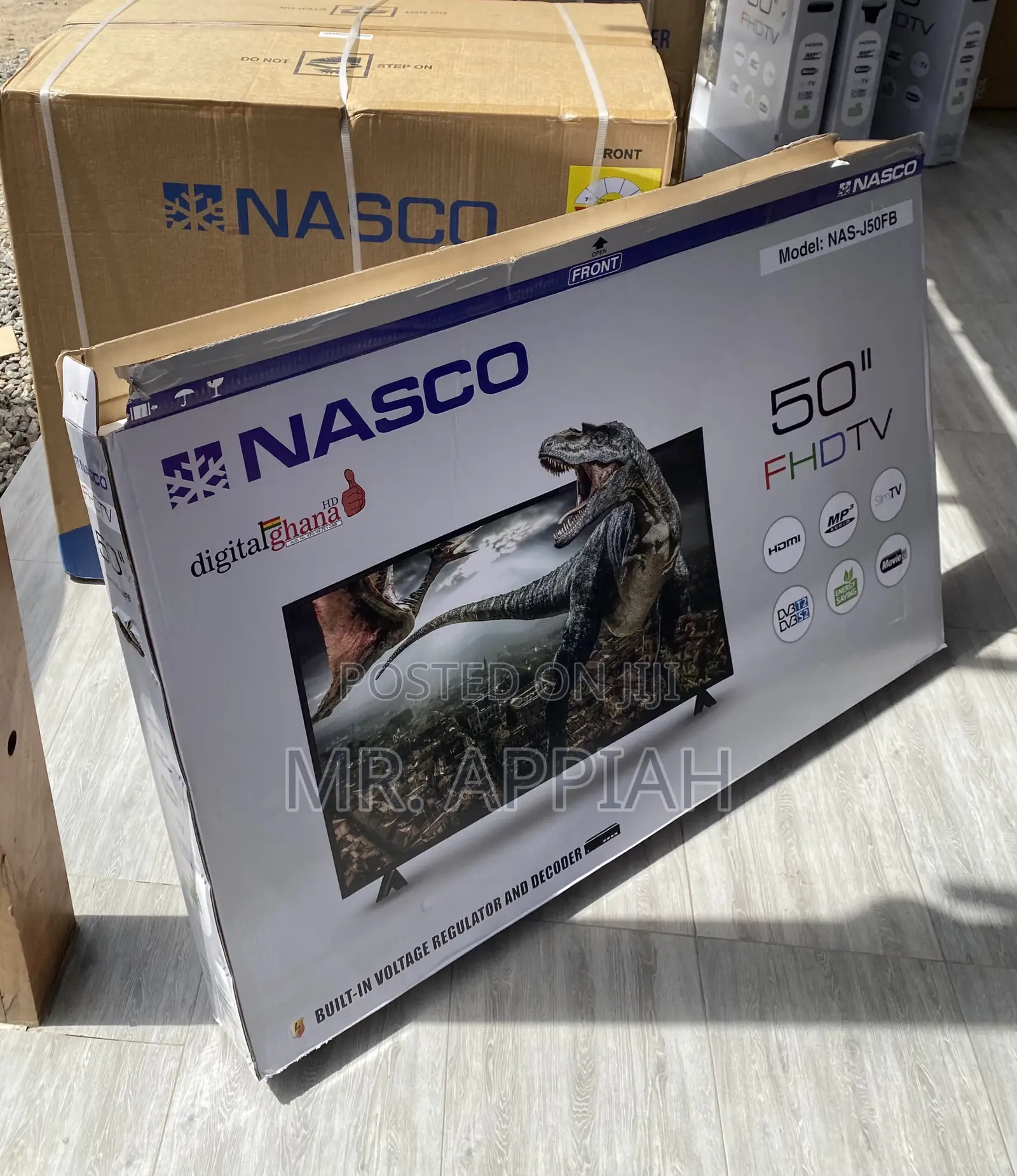 Purchase Original Nasco 50” Full HD Satellite Tv,Black.