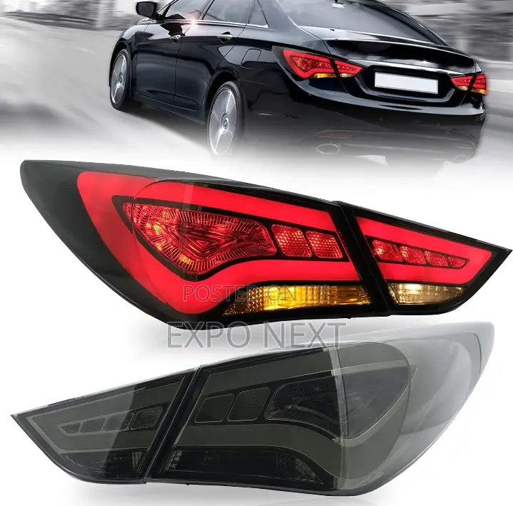 Hyundai Sonata Tail Lights Led Pair 2012-2015