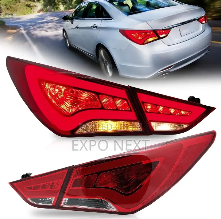 Hyundai Sonata Tail Lights Led Pair 2012-2015