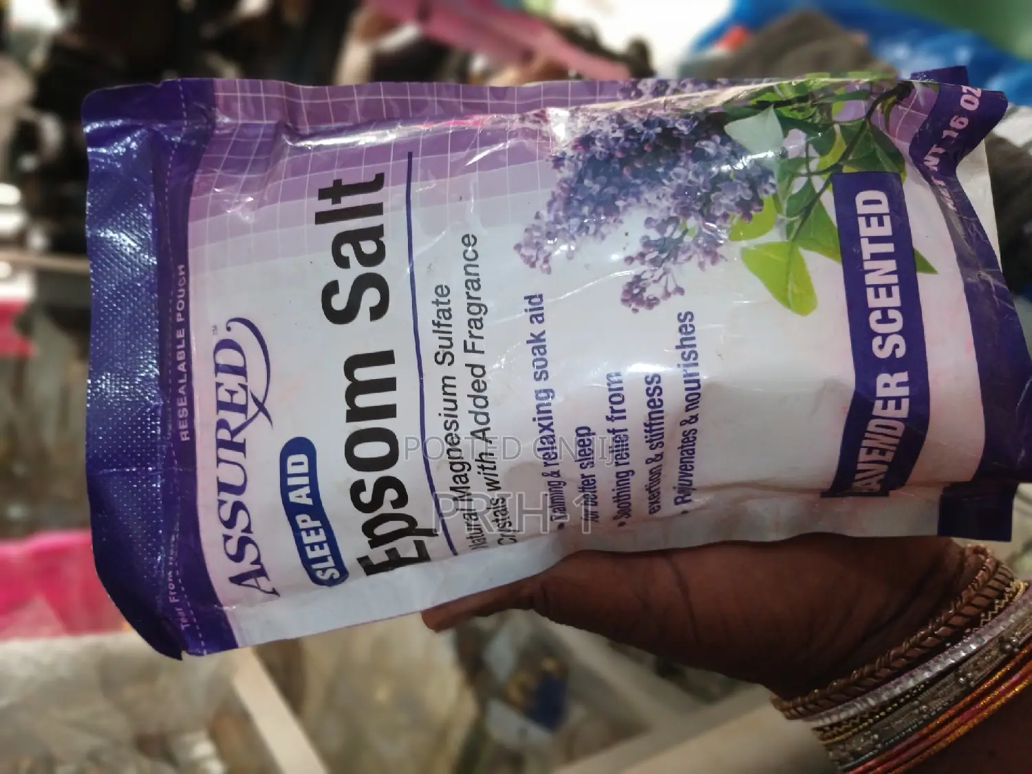 Assured Sleep Aid and Multi Purpose Epsom Salt.