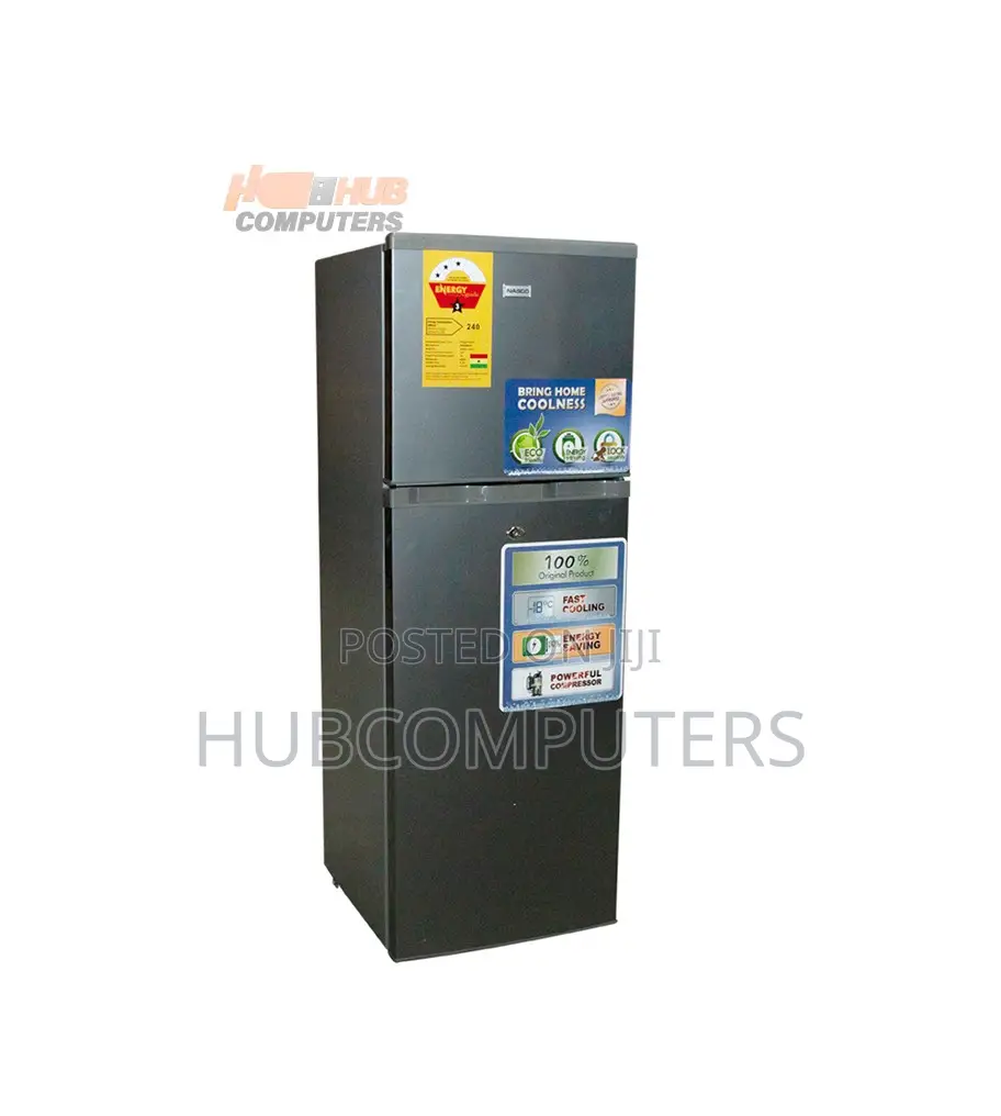 Nas F2- 18kd Nasco Fridge Top Freezer 135ltr Silver