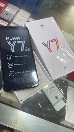 New Huawei Y7 Prime 2018 64 GB Blue
