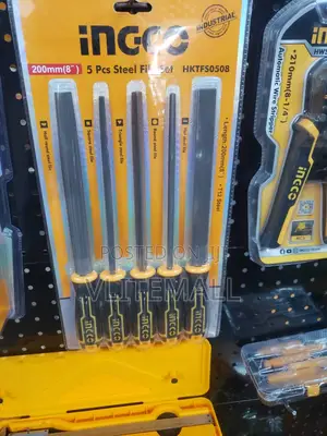 5 PCS Steel File Set