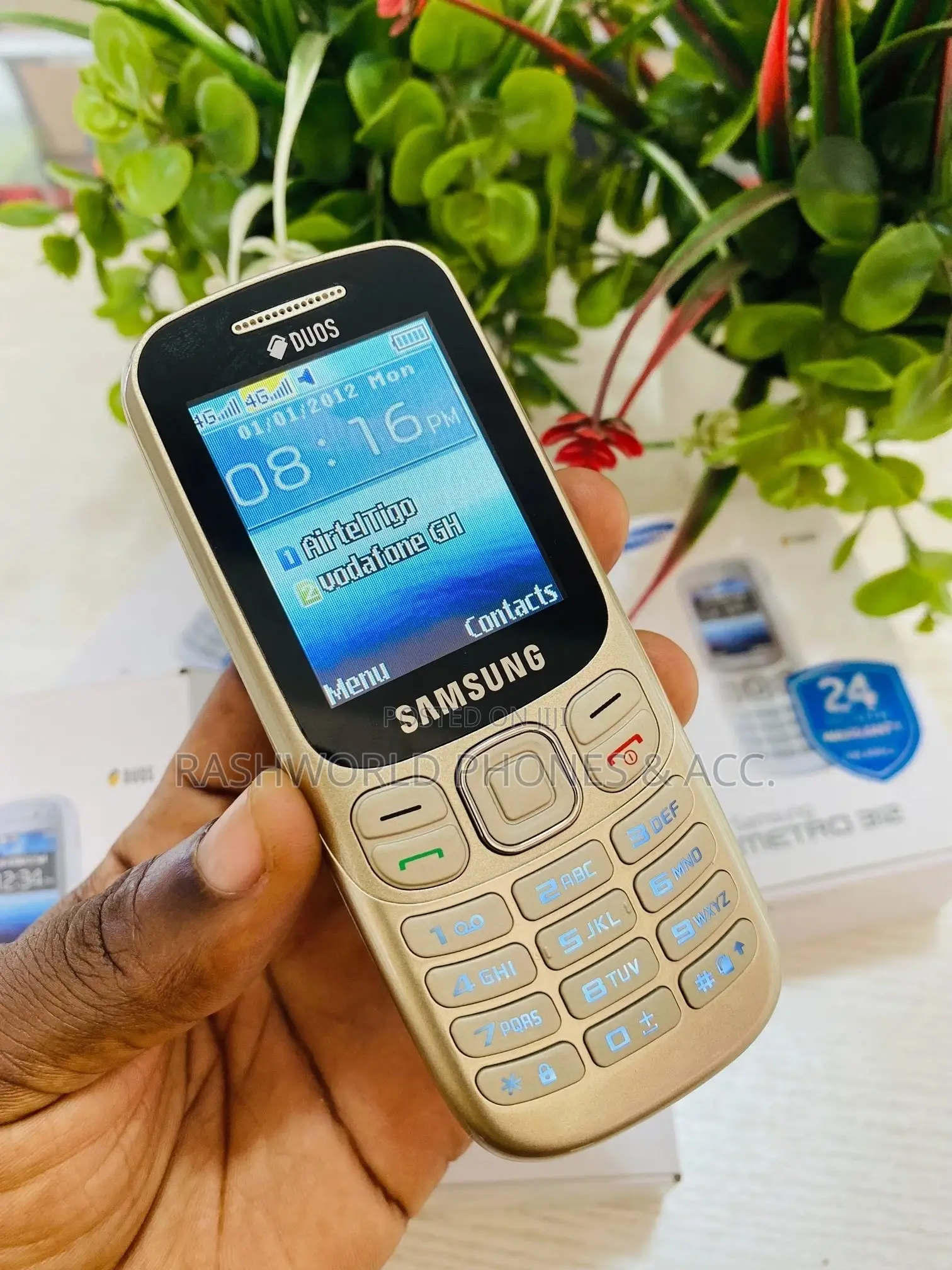 New Samsung Metro 312 Gold