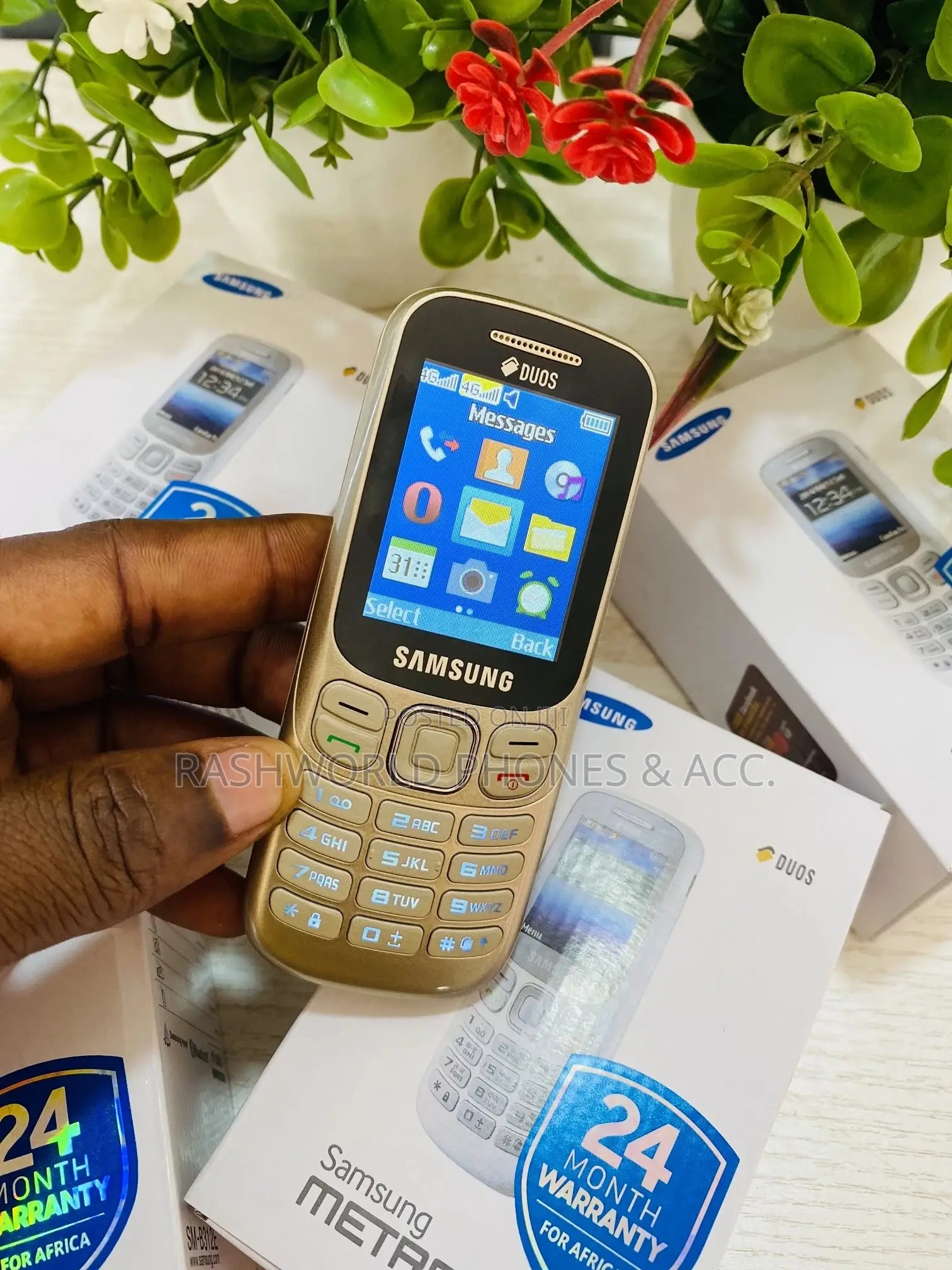 New Samsung Metro 312 Gold