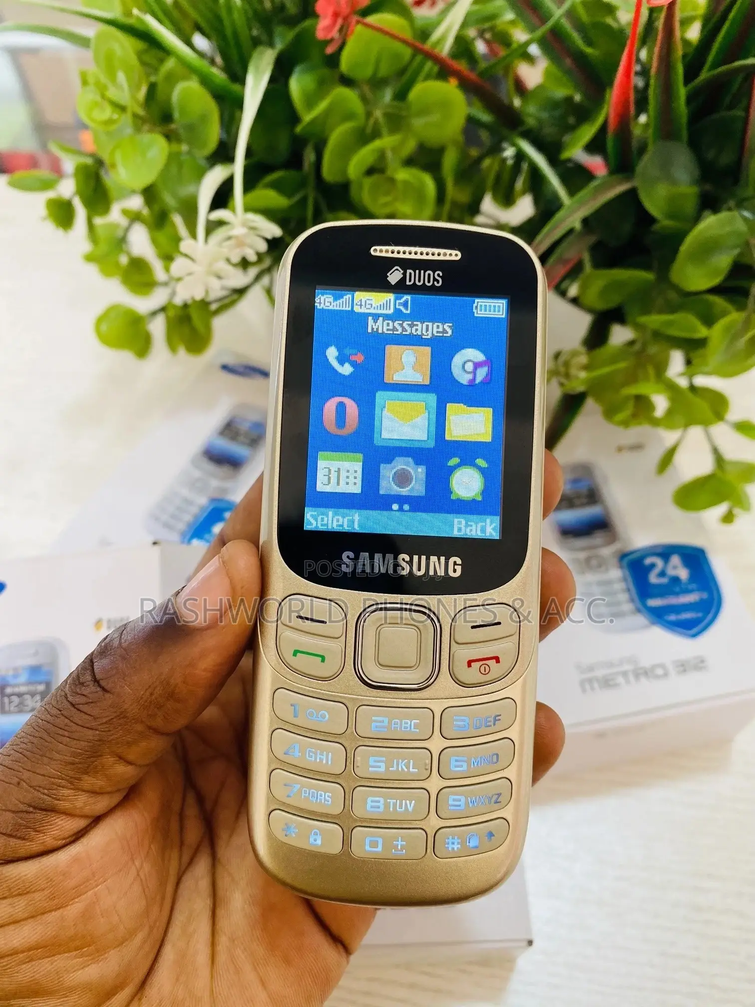 New Samsung Metro 312 Gold
