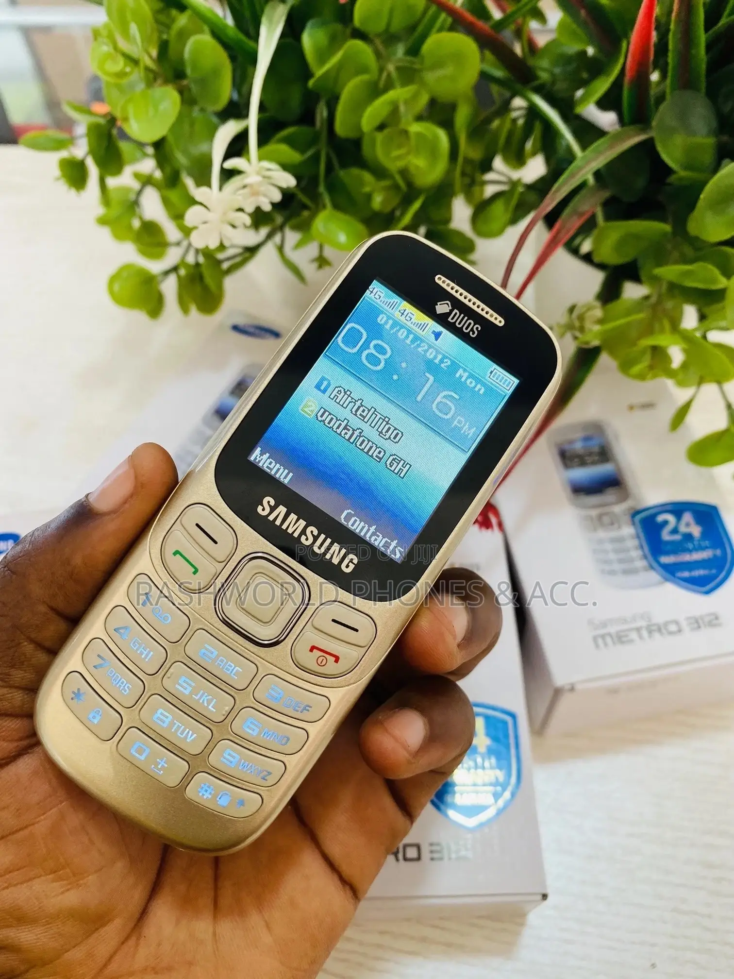 New Samsung Metro 312 Gold