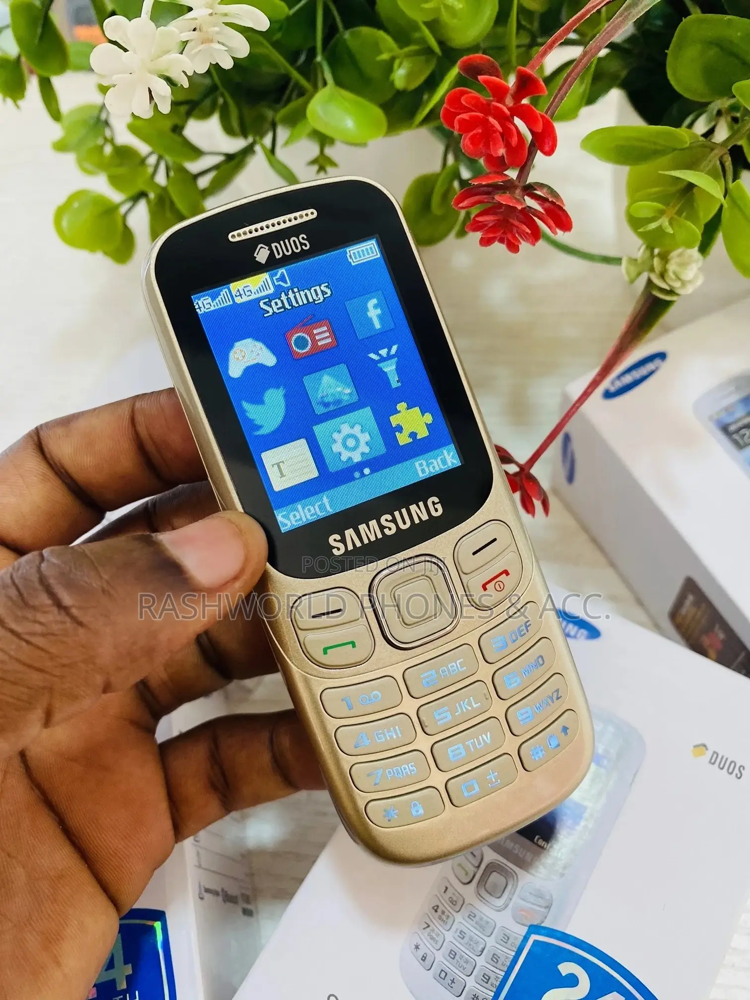 New Samsung Metro 312 Gold