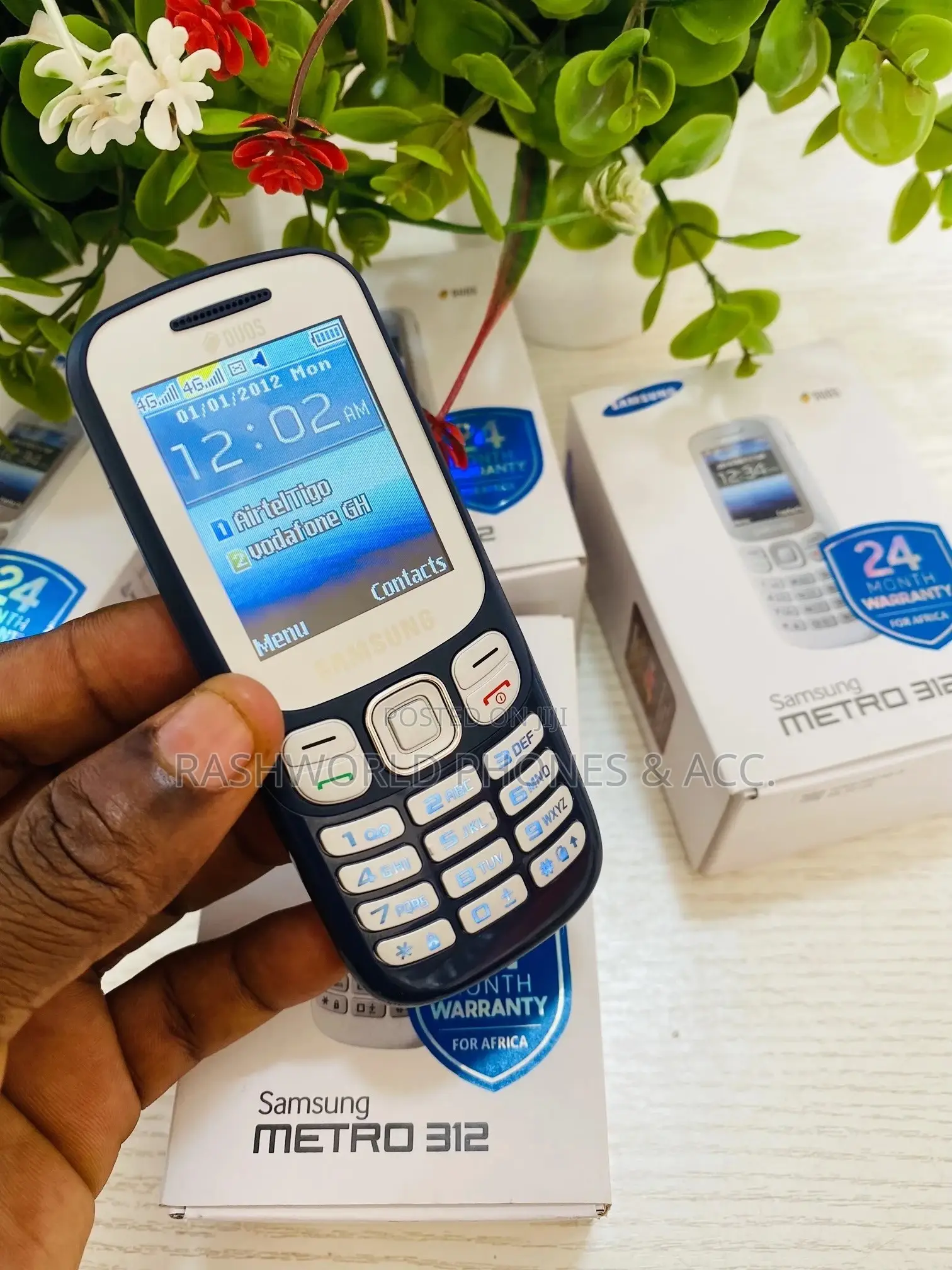 New Samsung Metro 312 Blue