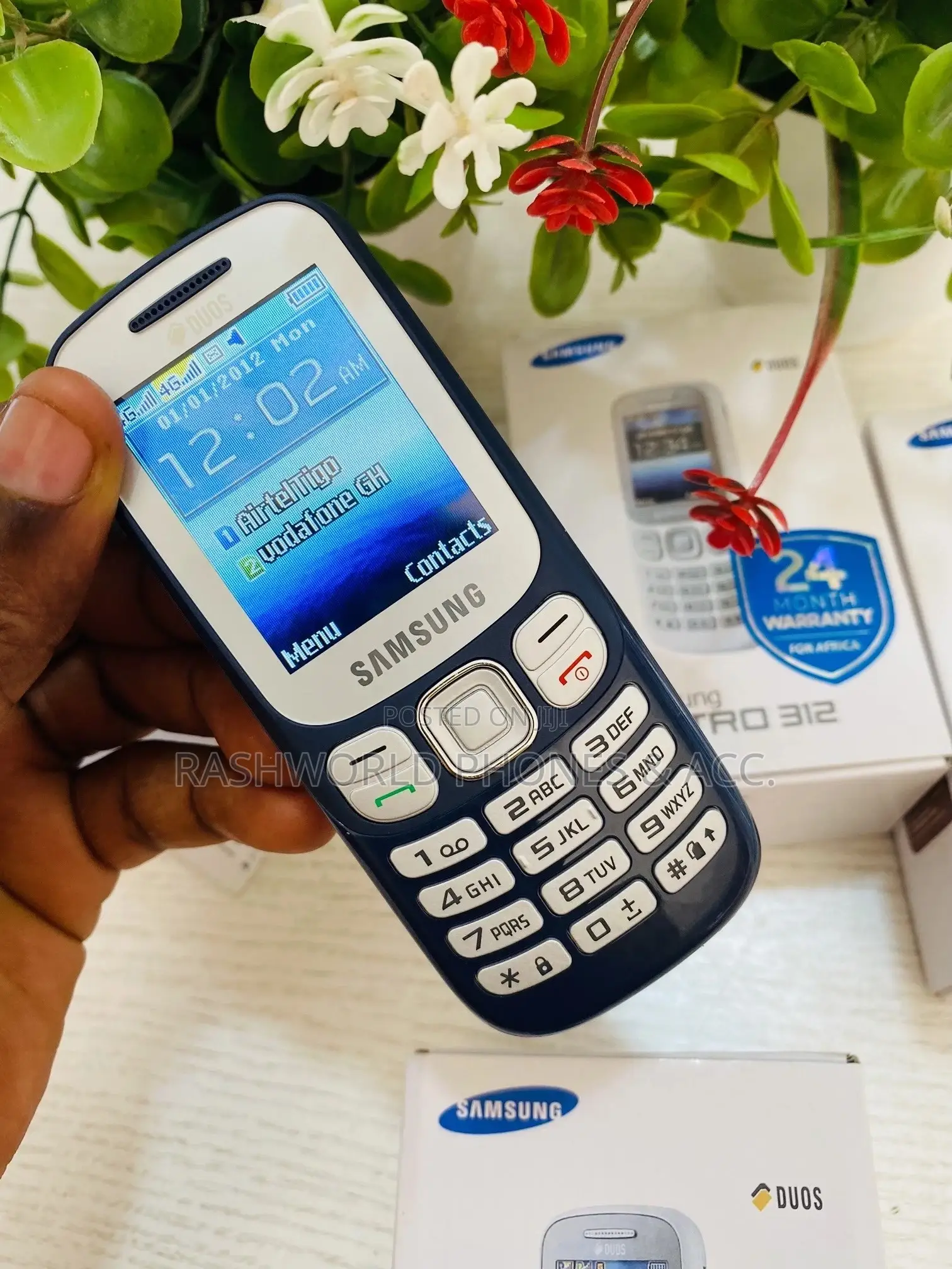 New Samsung Metro 312 Blue