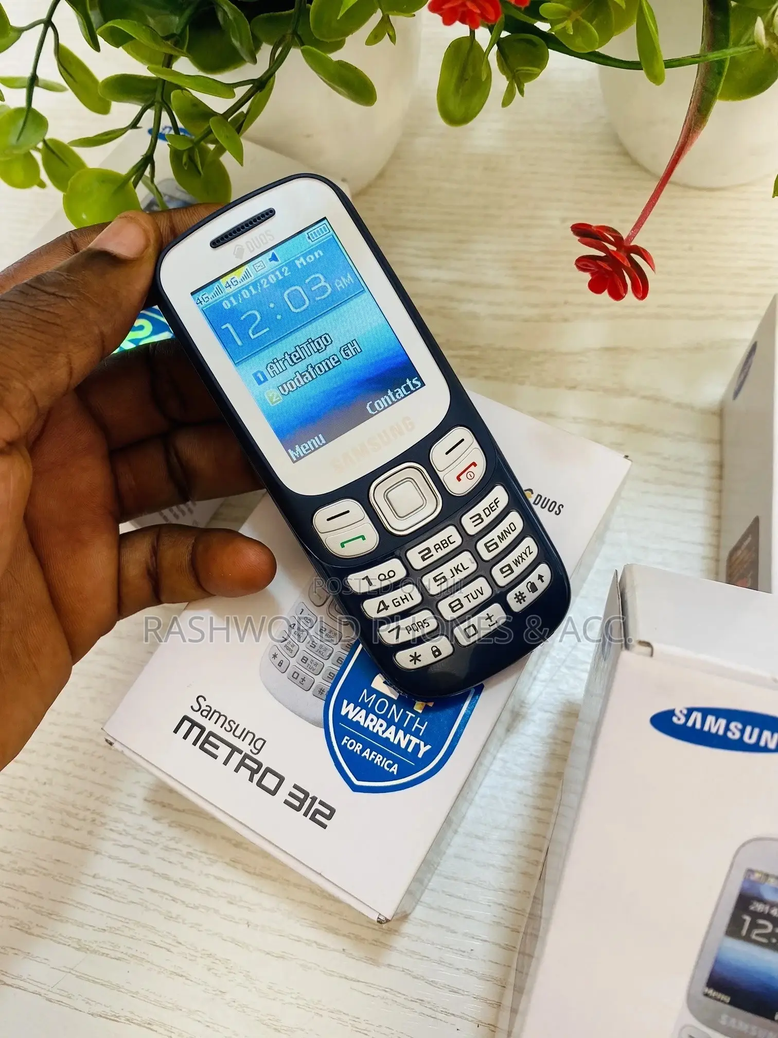 New Samsung Metro 312 Blue