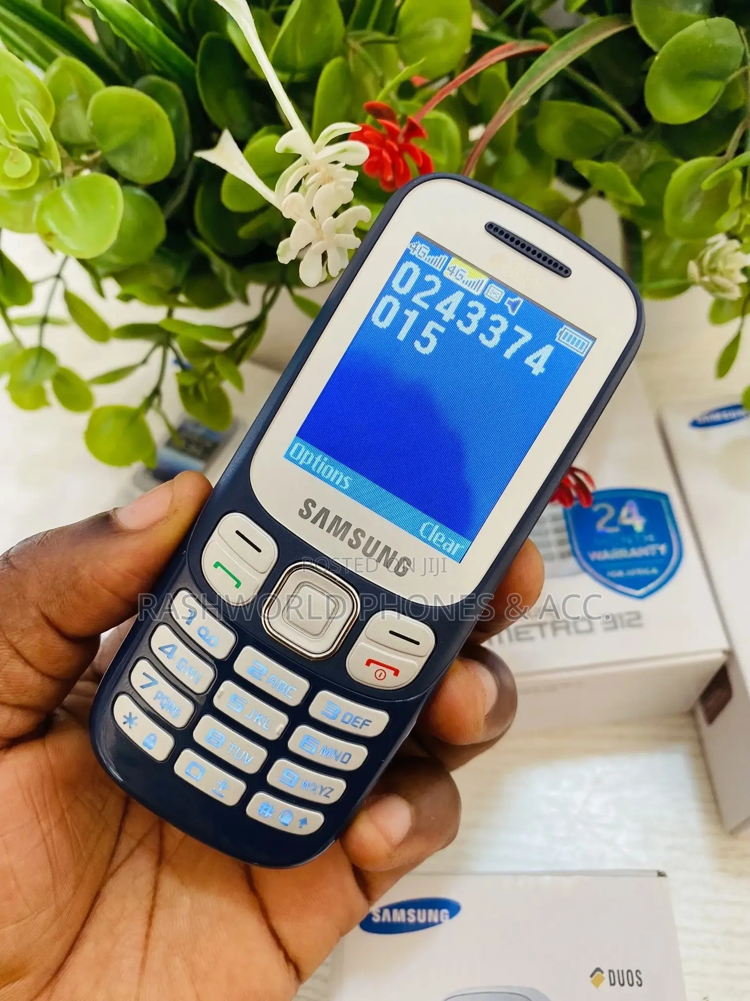 New Samsung Metro 312 Blue