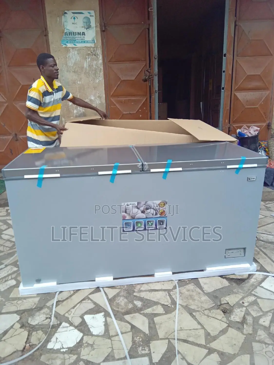 Freezer Pearl 508 Litres# Chills Fast