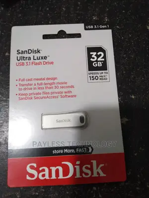 Sandisk 32gb Ultra Luxe 3.1 USB Pendrive