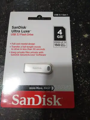 Sandisk Ultra Luxe 4gb 3.1 USB Flash Drives
