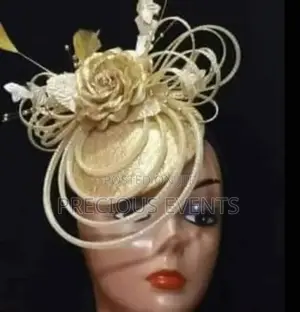 Gold Fascinators