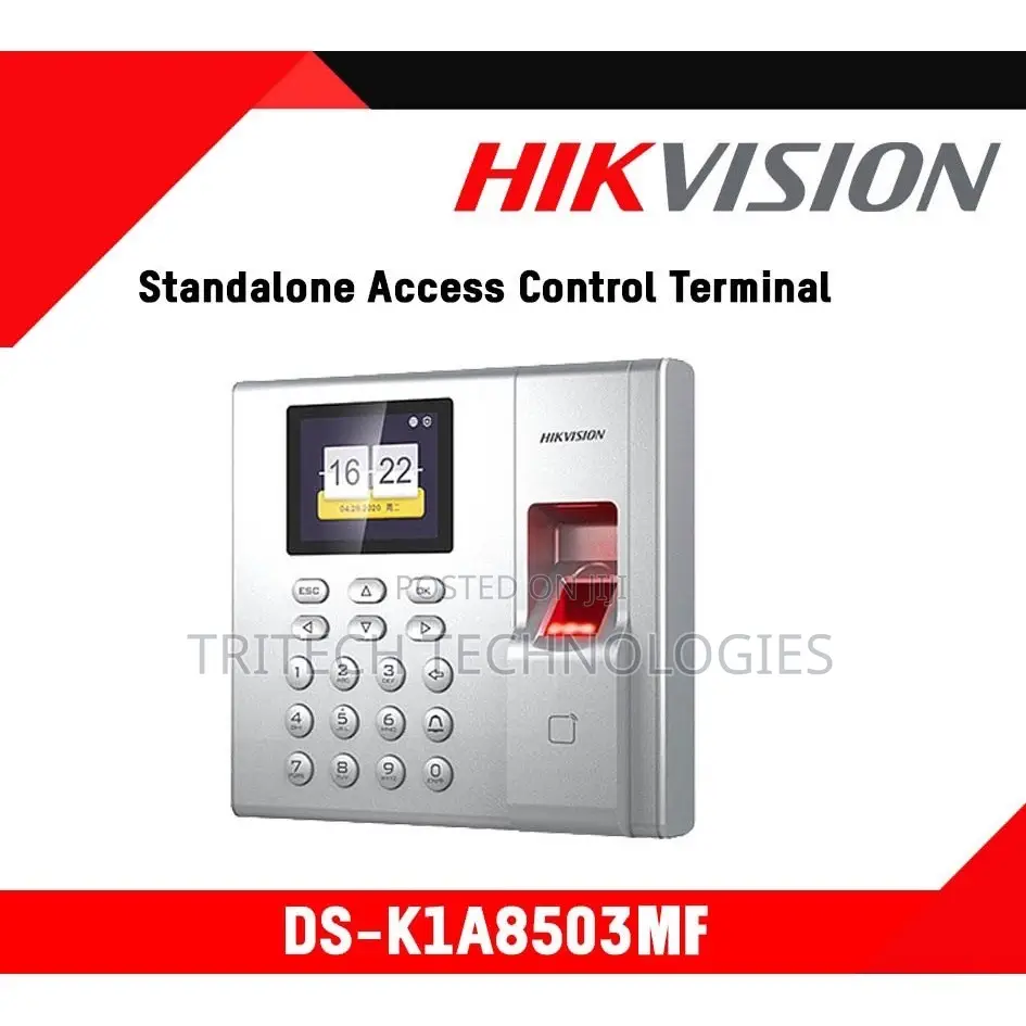 Hikvision Fingerprint Time Attendance+Battery Ds-K1a8503mf-B