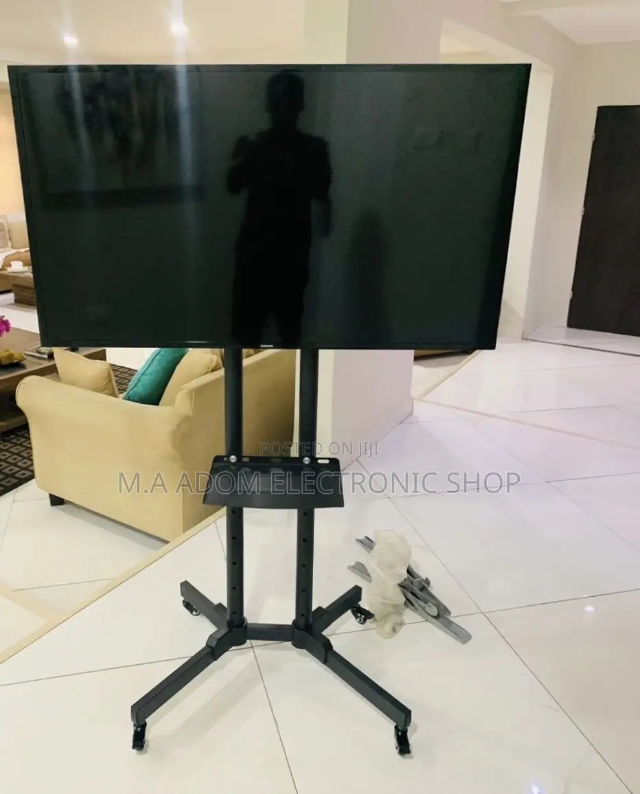 Purchase Authentic Moveable Tv Trolly for 32”-70” Tv.