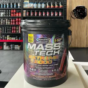 MASSTECH XTREME 2000 WEIGHT Gainer Whey Protein 22lbs Bucket
