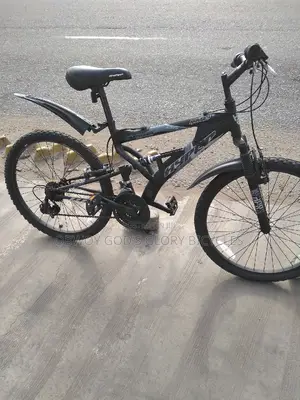 Black 24 Spring Bike