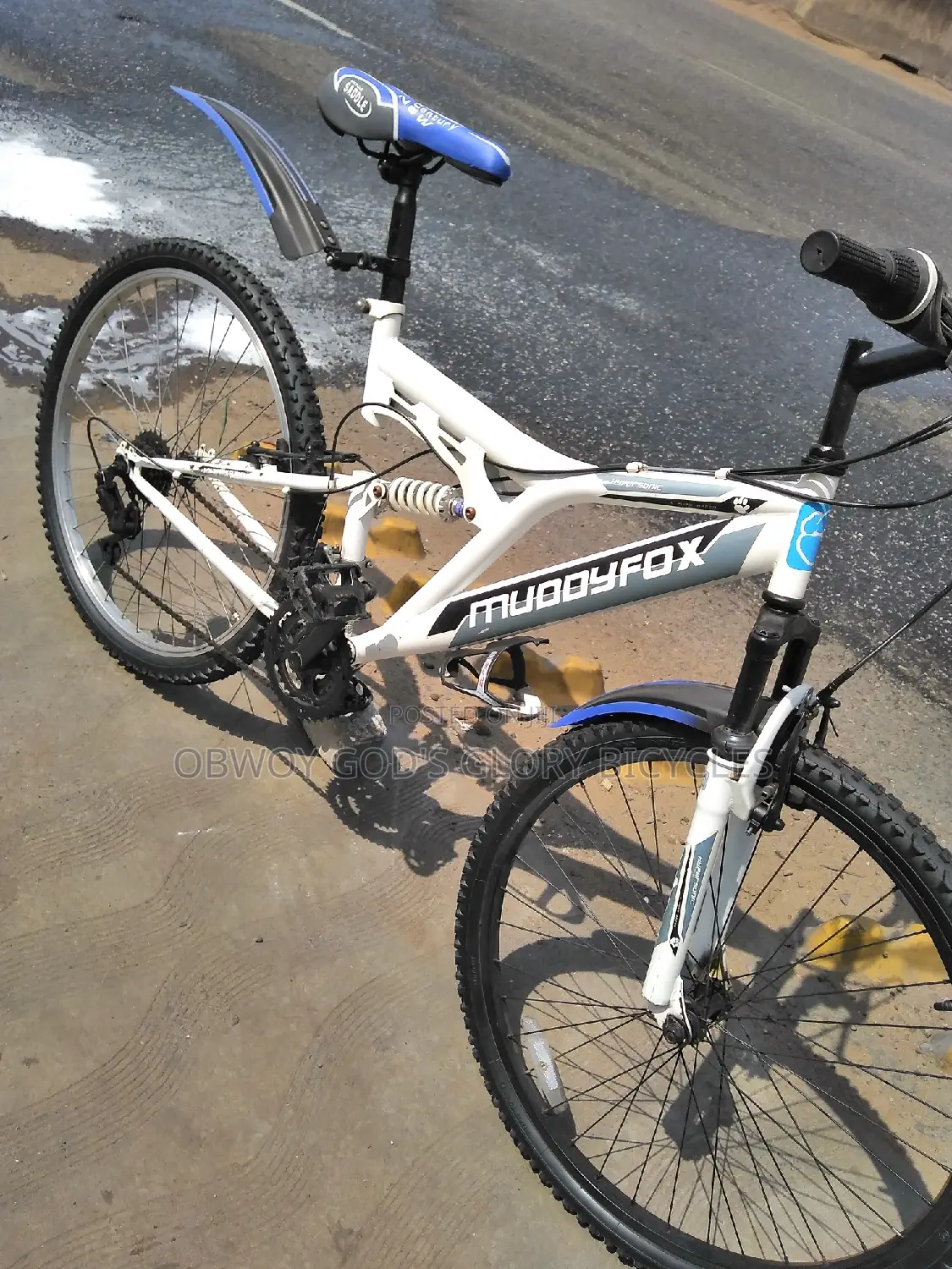 26 Wheel Spring Bike White