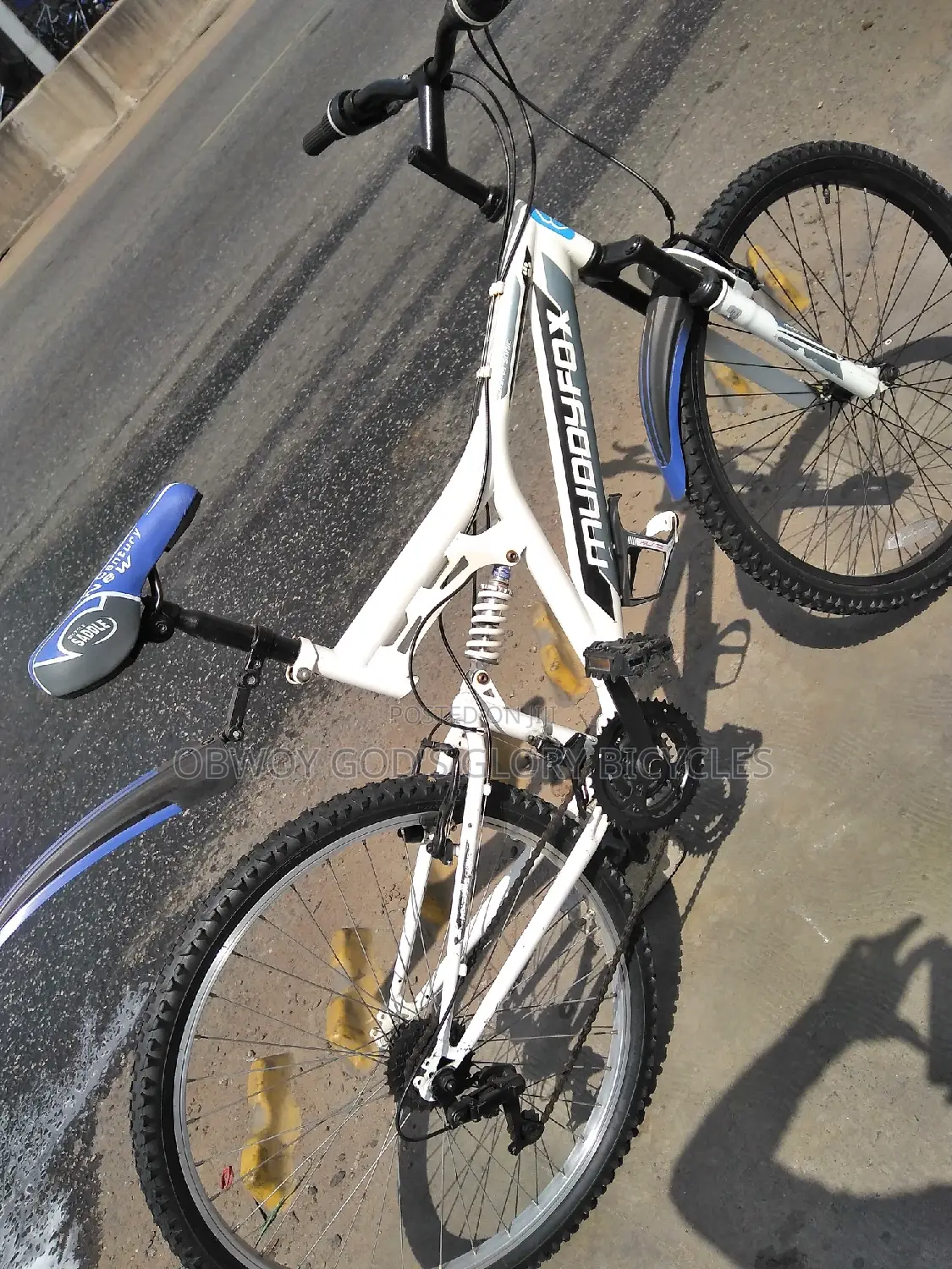 26 Wheel Spring Bike White