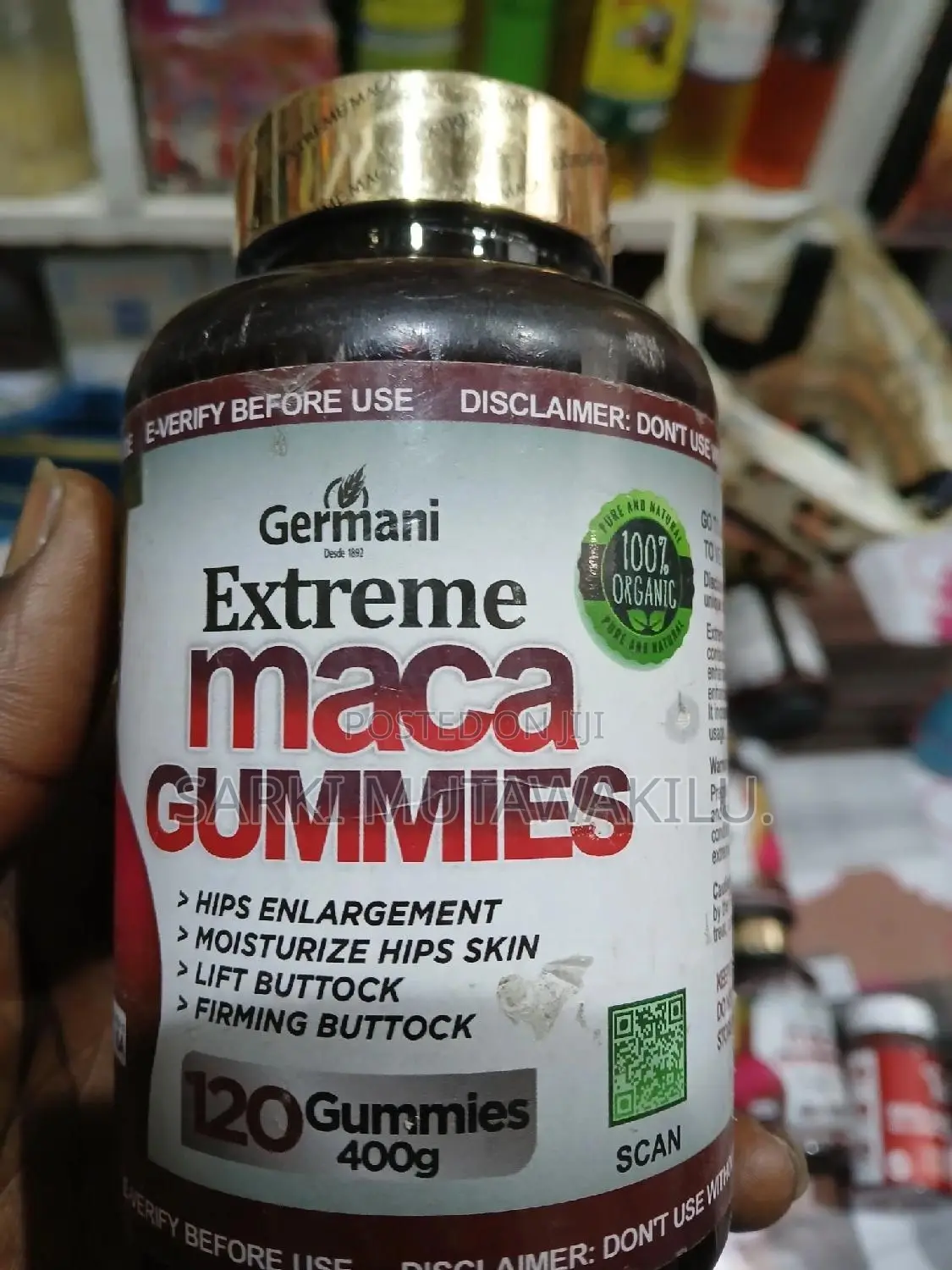 Extreme Maca Gummies.