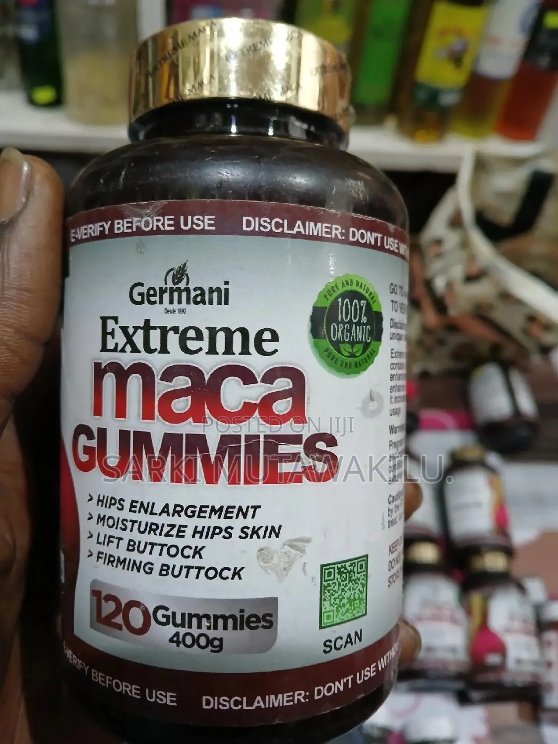 Extreme Maca Gummies.
