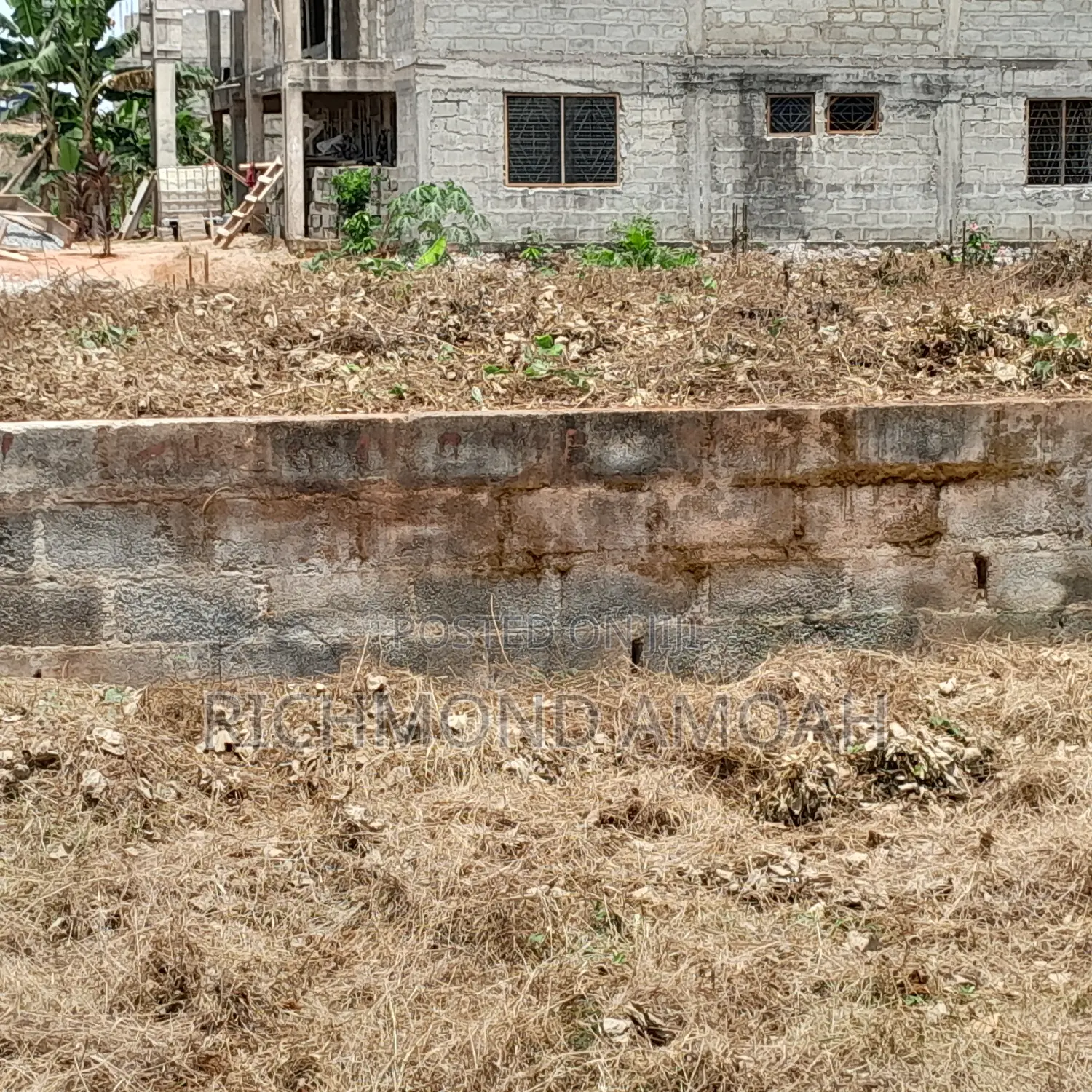 Plot With 3bedrooms Footings for Sale at Race Course Down