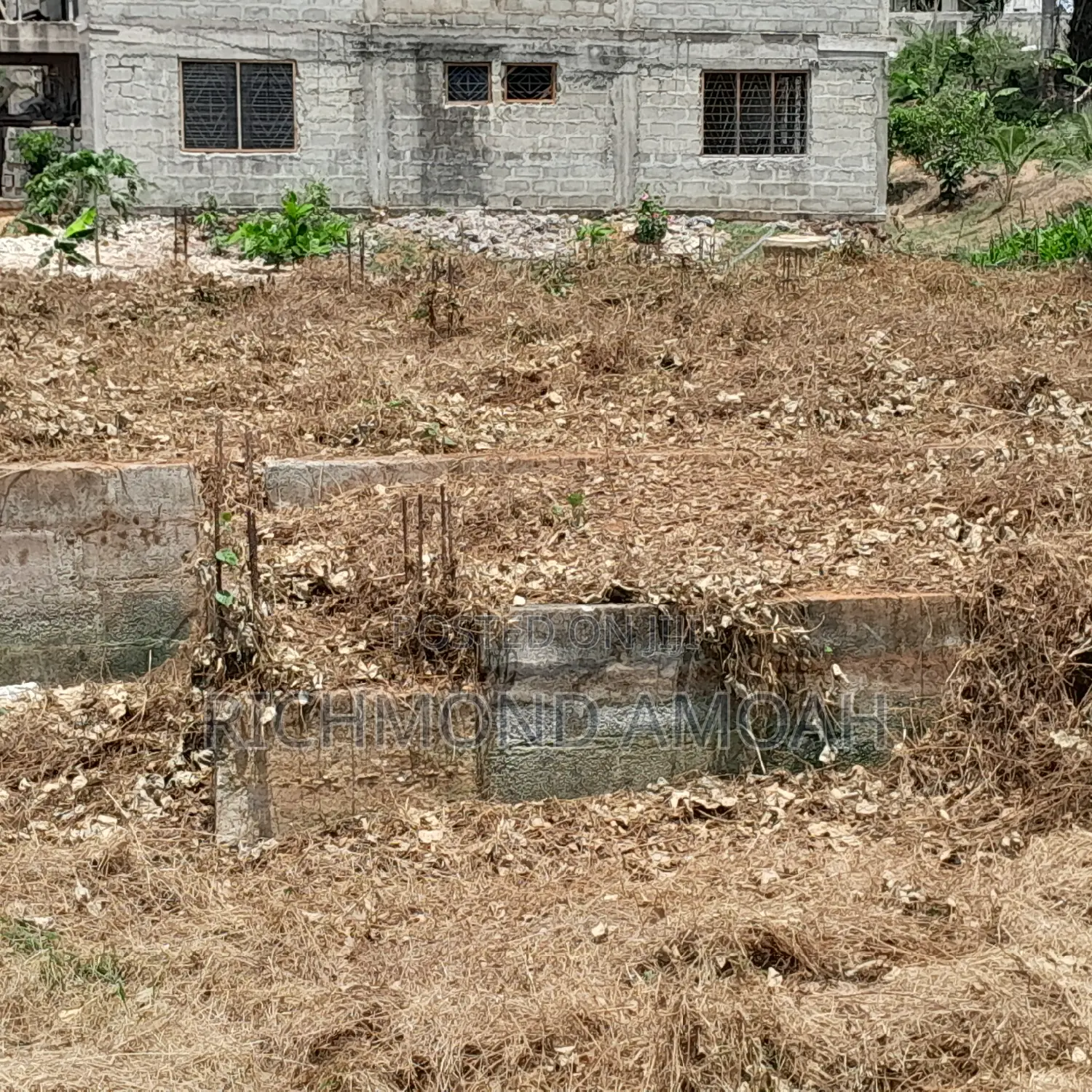 Plot With 3bedrooms Footings for Sale at Race Course Down