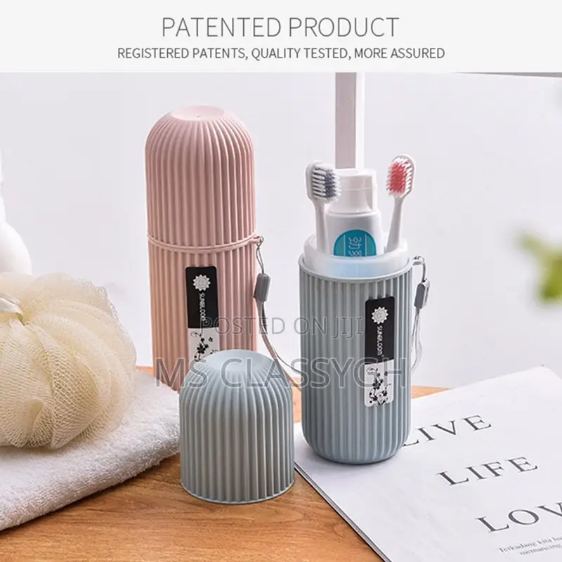 Portable Toothpaste Storage Box Toothbrush Holder Case Trave