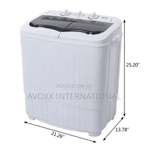 Zokop Portable Compact Twin Tub Washing Machine 14.3lbs