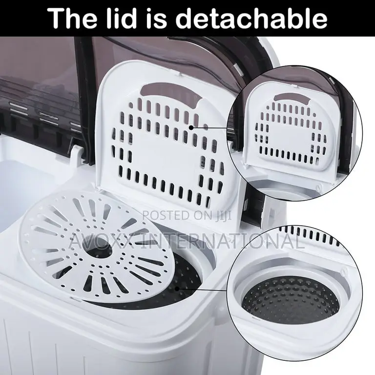 Zokop Portable Compact Twin Tub Washing Machine 14.3lbs