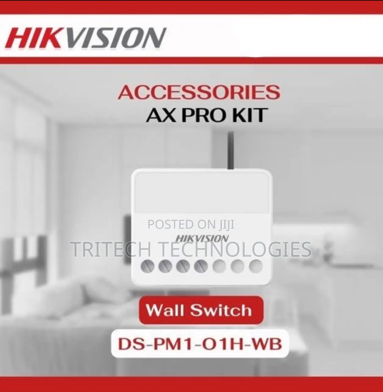 Hikvision Ds-Pm1-01h-We Wall Switch